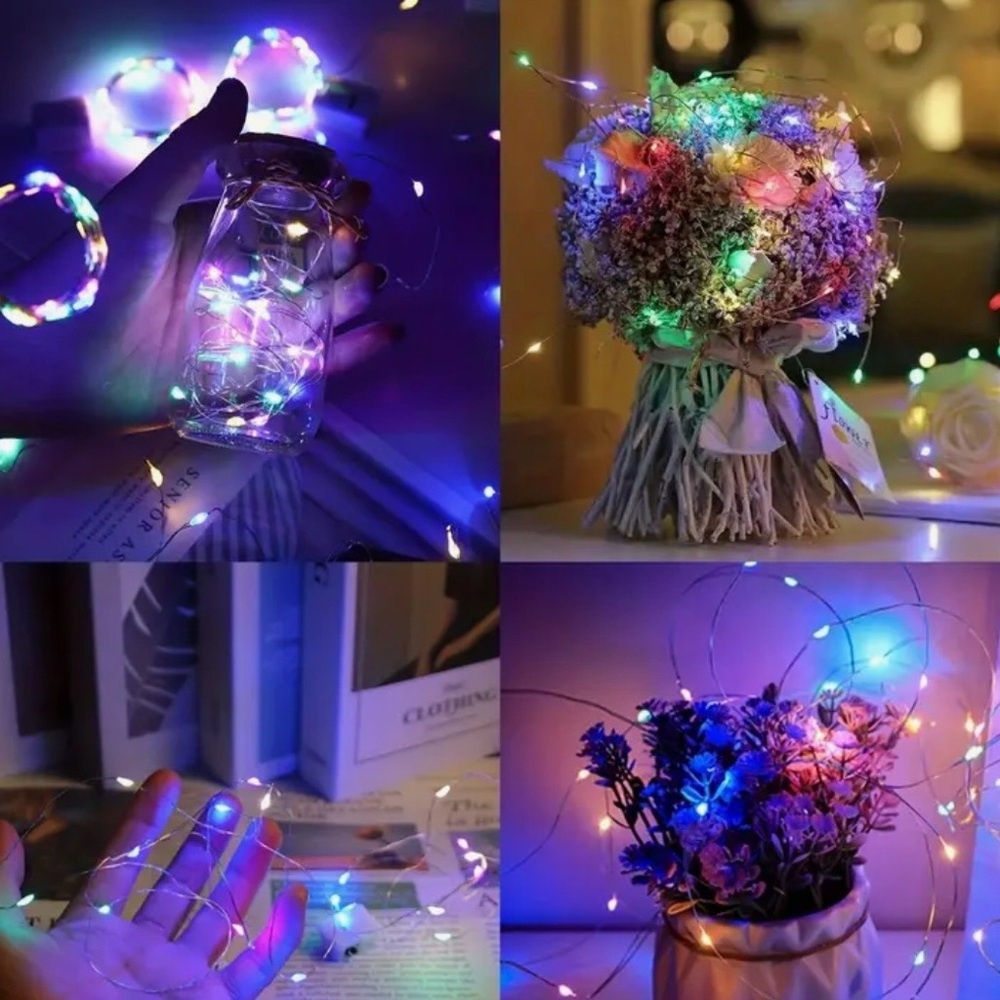 🎄🎅Colorful LED Fairy String Lights